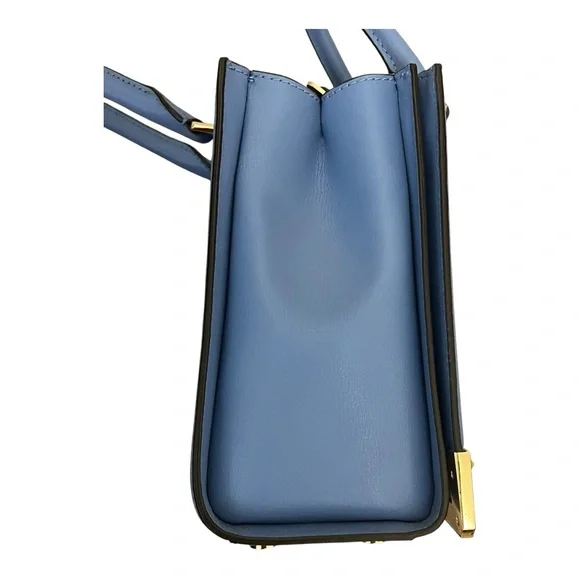 Michael Kors Light Blue Purse with Removable Strap - Picture 6 of 16